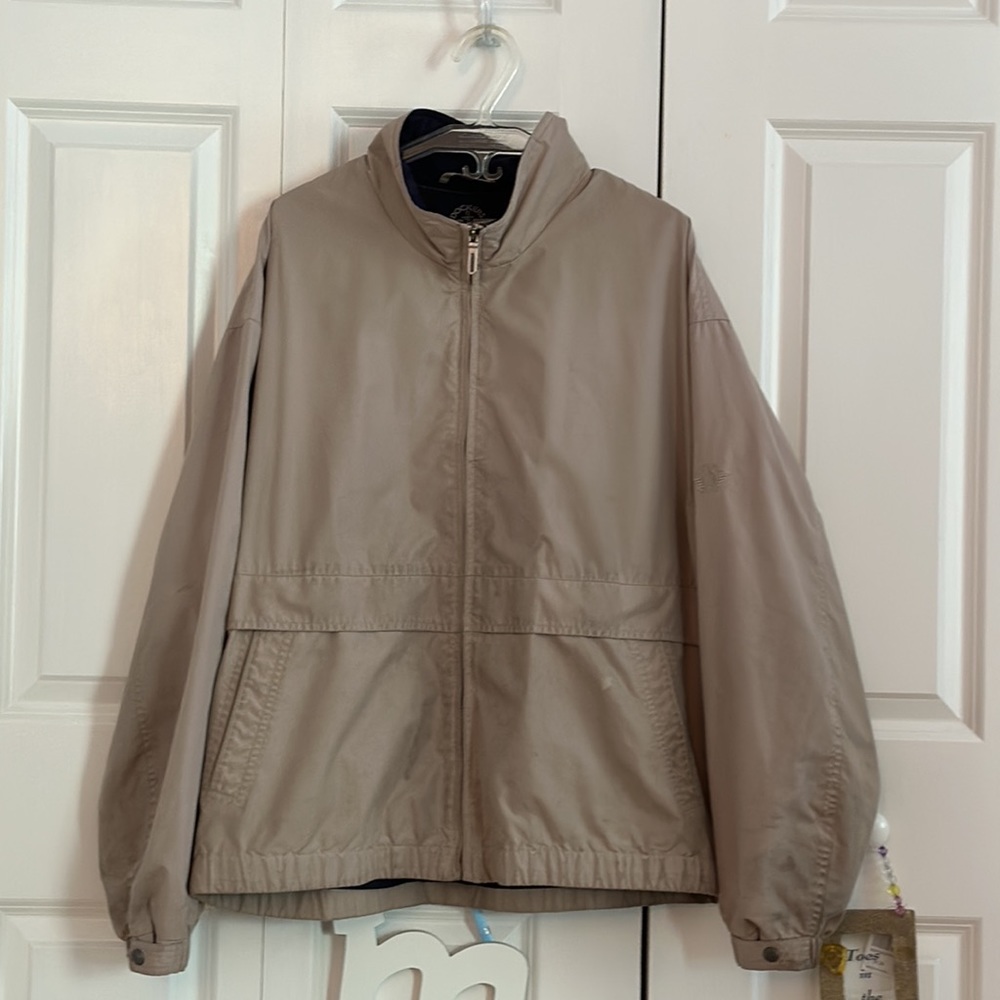 Men’s Dockers tan jacket